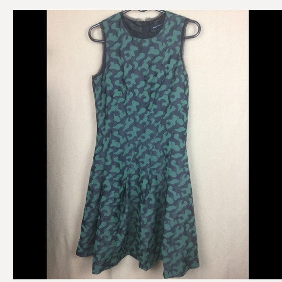 PINK TARTAN ALVINA JIGSAW JACQUARDFIT FLARE DRESS - Picture 7 of 10